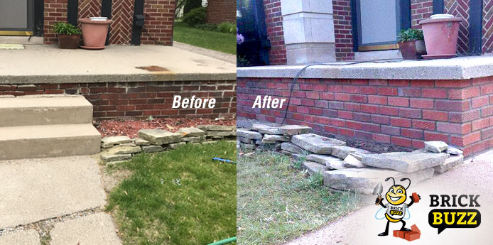 Brick Porch Repair Ann Arbor